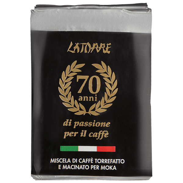 confezione 125gr miscela caffè 70°
