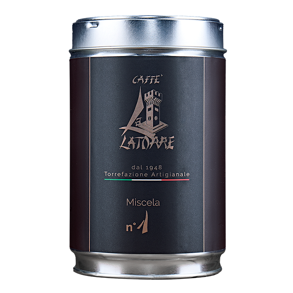 sacchetto da 250 gr in grani caffè latorre